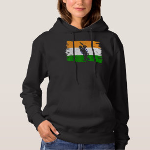 Camiseta Jogadores Indianos De Críquete Bandeiras Da Índia
