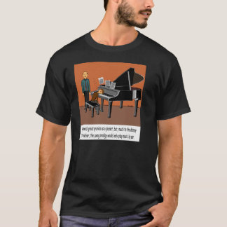 Camiseta Jogando a música pela orelha