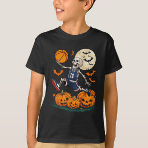 Camiseta Jogando basquete no Halloween Men