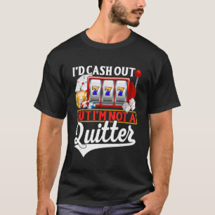 Camiseta Jogando Dinheiro, Mas Não Um Poker De Casino Desis