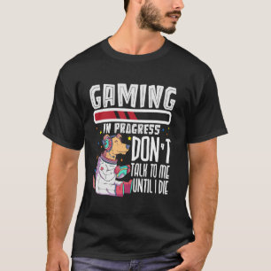 Camiseta Jogando em Curso Não Me Dirija a Palavra