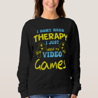 Camiseta Jogando eu só preciso dos meus video games Gamer