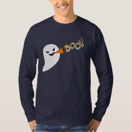 Camiseta Jogando fantasma e cantando boo