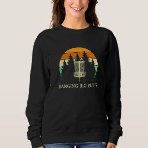 Camiseta Jogando Golfe de Jogo ao Ar Externo em Big Putts