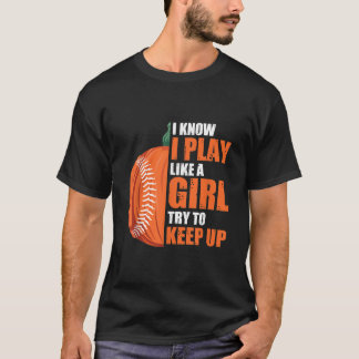 Camiseta Jogar Beisebol De Pumpkin Como Uma Figurinha De Me