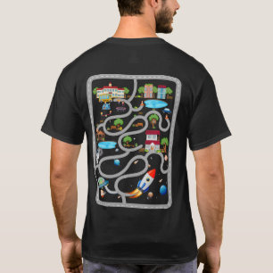 Camiseta Jogar Carros Nas Costas Do Pai Ou Da Mãe, Cidade P