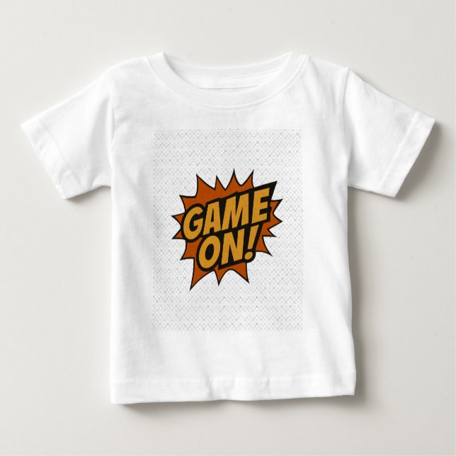 Camiseta JOGAR! Comic Burst ・ Gamer Wall Poster (Frente)