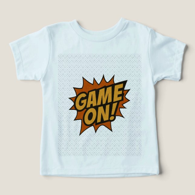 Camiseta JOGAR! Comic Burst ・ Gamer Wall Poster (Design frontal)