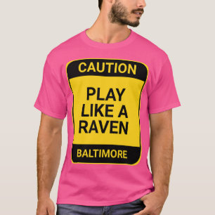 CAMISETA JOGAR COMO UMA RAVEN