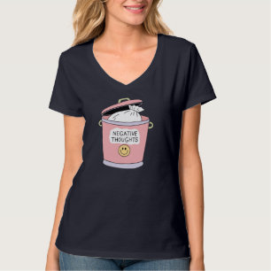 Camiseta Jogar Fora De Pensamentos Negativos