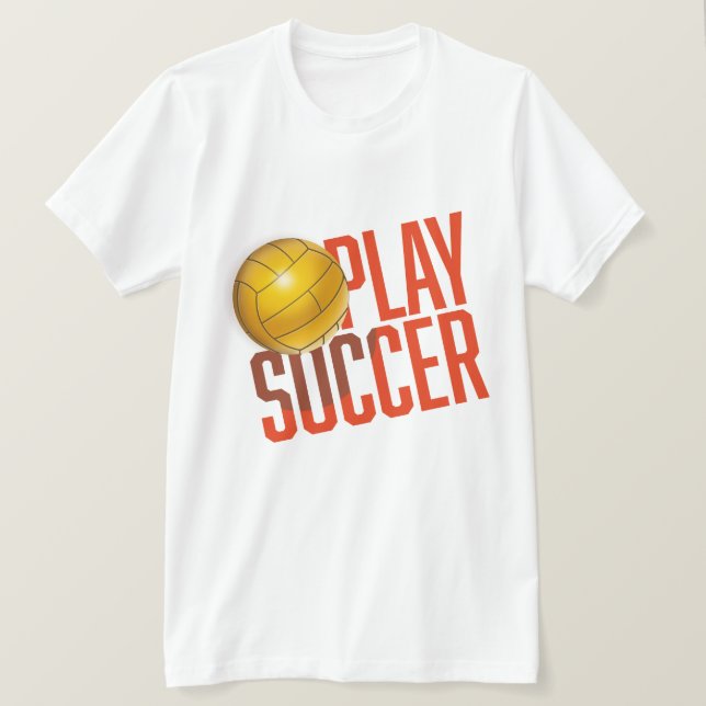 Camiseta Jogar futebol (Frente do Design)