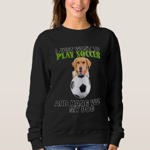 Camiseta Jogar futebol enforcado com Ouro de cachorro para