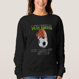 Camiseta Jogar Futebol Hang W Dog Irish Setter