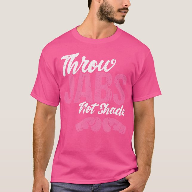 Camiseta Jogar Jabs Não Sombrear Caixa de Seleção de Autode (Frente)