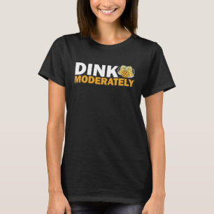 Camiseta Jogar Jogo Desportivo de Pickleball Moderadamente