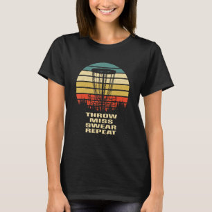 Camiseta Jogar Miss Swear Repetir Golf de Disco no Exterior