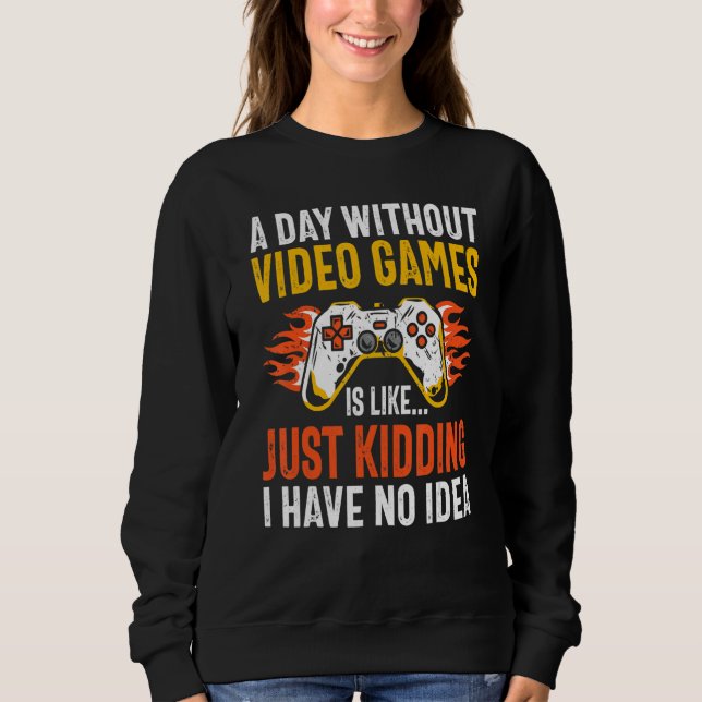 Camiseta Jogar Um Dia Sem Videos games É Como Jogar (Frente)