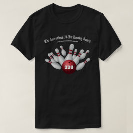 Camiseta Jogo 330 da Sociedade Internacional de Boliches de