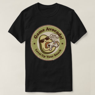 Camiseta Jogo Abacate! Suba de Nível com Seu Lanche