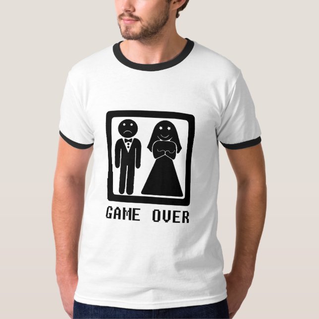 Camiseta Jogo Acabado (casamento) (Frente)