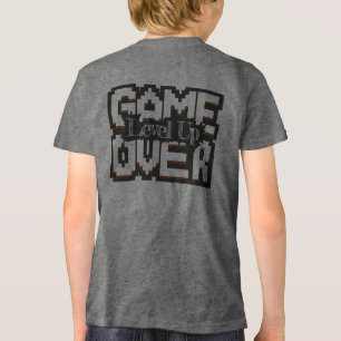 Camiseta Jogo Acabado, Nível Superior: Jogo Retro Pixelado 