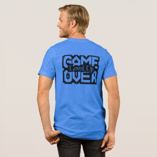 Camiseta Jogo Acabado, Nível Superior: Jogo Retro Pixelado 