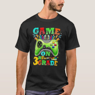 Camiseta Jogo Ativado 3ª Série Volta às Aulas Nível 3ª Séri