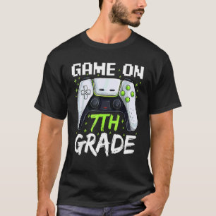 Camiseta Jogo Ativado 7ª Série Jogos Gamer Volta às Aulas E
