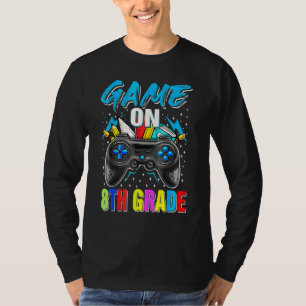 Camiseta Jogo Ativado 8ª Série Jogos Gamer Volta às Aulas E