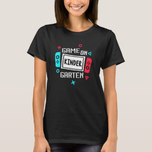 Camiseta Jogo Ativado Graduado no Jardim de Infância Jardin