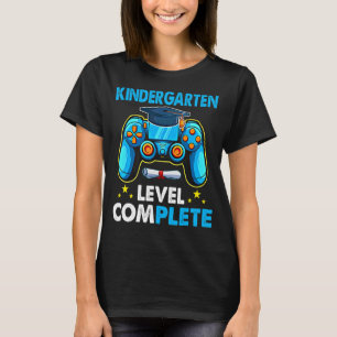 Camiseta Jogo Completo no Nível do Jardim do Infantil no Di