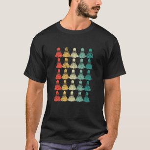 Camiseta Jogo Correspondência Racket Ball Retro Vintage Bad
