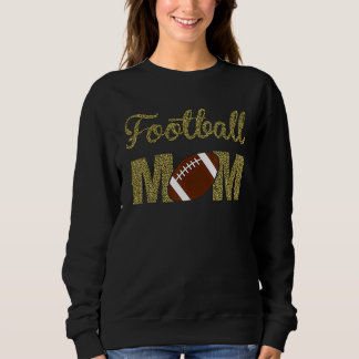 Camiseta Jogo da Família de Mãe de Futebol Americano Leopar