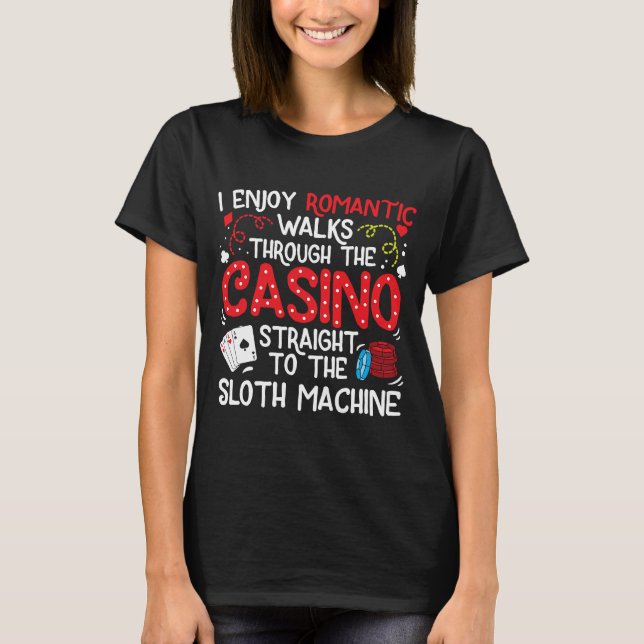 Camiseta Jogo da Máquina de Slot (Frente)