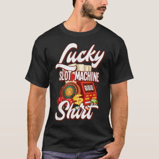 Camiseta Jogo da Máquina Sortuda Casino Las Vegas