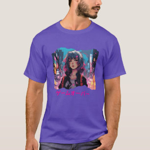 Camiseta Jogo de Anime Cyberpunk Acabou amigos