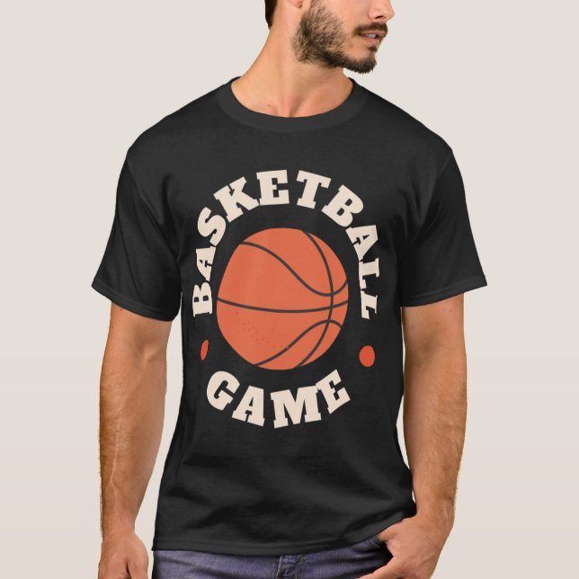 Camiseta Jogo de basquete (Frente)