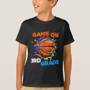 Camiseta Jogo De Basquete No 3º Ano Da rua Do Tea Escolar