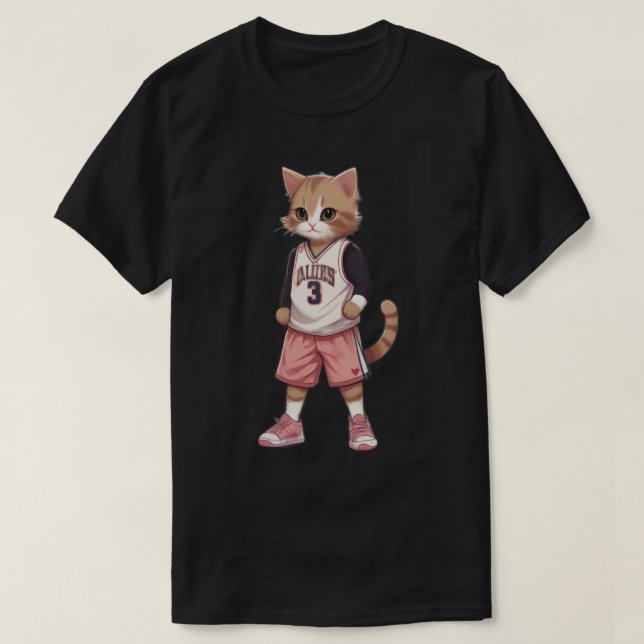 Camiseta jogo de basquetebol (Frente do Design)