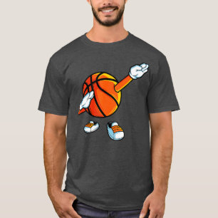 Camiseta Jogo De Bola De Dança De Basquete Engraçado A Calç