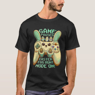Camiseta Jogo De Caça De Ovo De Páscoa Colocou Em Pausa O M