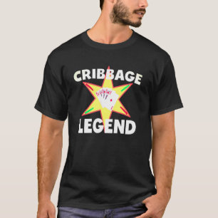 Camiseta Jogo de Cartão Crítico de Legenda Crítica