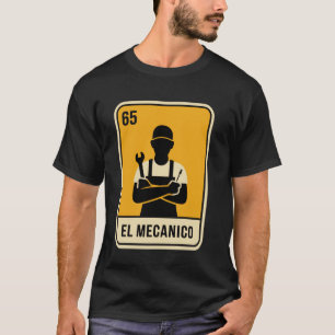 Camiseta Jogo de Cartão de Bingo Espanhol da Loteria EL Mec