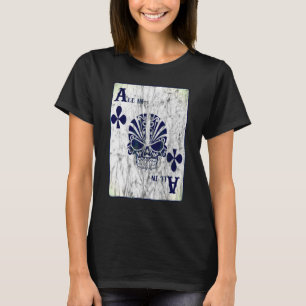 Camiseta Jogo de Cartão de Poker Perturbado Em Todos