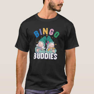 Camiseta Jogo de Cartas Bingo Avó Jogadora de Bingo Cartões