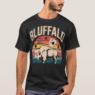 Camiseta Jogo de Cartas de Jogador de Poker Blefe Aposta Do