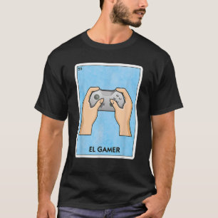 Camiseta Jogo de cartas mexicano El Gamer - Jogos de vídeo
