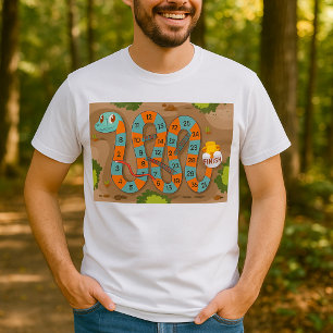 Camiseta Jogo de Cobra e Escada