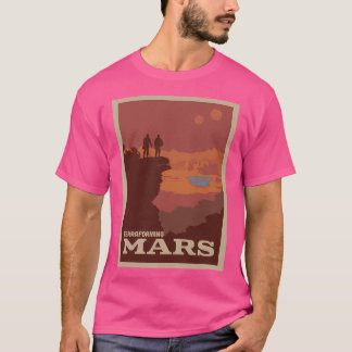 Camiseta Jogo de Conselho de Marte Terraformista - Viagem m
