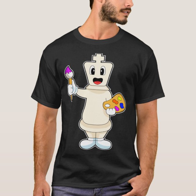 Camiseta Jogo de Conselho King Chess (Frente)